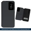 Original Samsung Galaxy S24 Smart View Cover Handy Hülle Flip Case schwarz Black