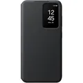 Samsung Hülle geeignet für Samsung Galaxy S24 - Smart View Wallet Case - Schwarz