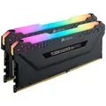Corsair PC-Arbeitsspeicher Kit Vengeance, RGB Pro 16 GB 2 x 8 GB DDR4-RAM 3200 MHz, Schwarz