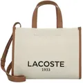 Lacoste Heritage Canvas Handtasche 27 cm  beige