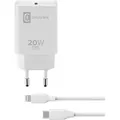 Cellularline USB-C Charger Kit 20W - USB-C to Lightning - iPad (2020) - Weiß