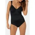 Triumph Shaping-Body True Shape Sensation BSW (1-tlg) Body - Formende, ungepolsterte Cups, Details aus zarter Tüll-Spitze schwarz 85C