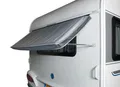 Bo-Camp Caravan Fenstermarkise, 180x75cm, grau