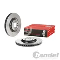 2X BREMBO BREMSSCHEIBEN 340mm INNENBELÜFTET VORNE PASSEND FÜR AUDI A3 Q2 Q3 TT