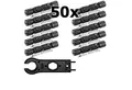 avoltik Wechselrichter MC4 Solar Kabelstecker Solarpanel MC4 Stecker männ.-/weiblich PV IP67, (MC4 Solar Kabelstecker Solarpanel MC4 Stecker männ.-/weiblich PV IP67, 50 St., MC4 Solar Kabelstecker Solarpanel MC4 Stecker männ.-/weiblich PV IP67), MC4 Solar Kabelstecker Solarpanel MC4 Stecker männ.-/weiblich PV IP67