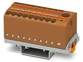 3273120 Verbinder: Schienen- 24A 690V push-in PA 0,14-4mm2 Klemmen: 19 PHOENIX C
