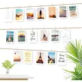 Fotoseil Kreative Dekoration DIY Bilderrahmen Wanddekoration 30 Klammern 3 Meter