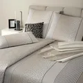 JOOP! Mako-Satin-Bettwäsche Leo Farbe cream Größe 155x200+80x80
