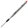 LAMY M16 Kugelschreiber-Großraummine aus Metall - Original Ersatzmine für alle Lamy Kugelschreiber Modelle - dokumentenecht - Strichbreite Mittel in Tintenfarbe rot