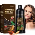 Hair Dye Shampoo, Haarfärbeshampoo für graues Haar SofortHaarfarbenShampoo, h...