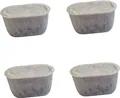Unimat Aktivkohlefilter 4er Set geeignet für Kaffeemaschinen von Beem, Domo und AEG