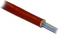 Delock Feuerfester Schutzschlauch silikonbeschichtet 10 m x mm rot m m (18899)