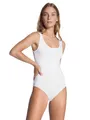 CALIDA Natural Comfort Body ohne Arm Damen, mit DREI Druckknöpfen zu öffnen Weiss 40-42