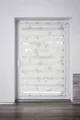 K-Home Doppelrollo "MARITIM bedruckt", weiß motiv anker, weiß, weiß, 150cm, einseitig verschiebbar, 90cm