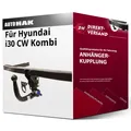 Anhängerkupplung abnehmbar für Hyundai i30 CW Kombi 06.2024-jetzt neu
