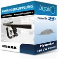 Für Hyundai i30 CW Kombi 06.2024-jetzt AUTO HAK Anhängerkupplung abnehmbar neu