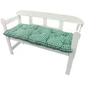 NYVI Bankauflage Bankauflage Ibiza 140x45 - Bequeme Sitzauflage Gartenbank Auflage Bank, (1 St), Polsterauflage, Auflage für Sitzbank Größe 140x40 140x50 150x40 150x50 grün 140 cm x 50 cm