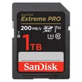 SANDISK Speicherkarte "SDXC Extreme PRO, 2 Jahre RescuePRO Deluxe", schwarz, 1000 GB