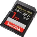 SanDisk Extreme PRO® SDXC™-UHS-I-Speicherkarte 1 TB, 200 MB/s, 90 MB/s