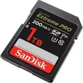 SanDisk Extreme PRO® SDXCTM-UHS-I-Speicherkarte 1 TB, 200 MB/s, 90 MB/s