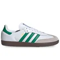 adidas Samba OG (White/Green, System-Schuhgrößen, EU, Erwachsene, Herren, Größe M, Größe 42)