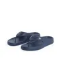 Zehentrenner "TH COMFORT BEACH SANDAL", Dianette, Sommerschuh, Bequemschuh mit kleiner Logostickerei, Gr. 35/36, dunkelblau