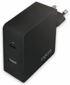 LOGILINK USB-Lader PA0213, 2-fach, 65 W, 1xUSB-A, 1xUSB-C, schwarz