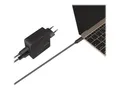 LogiLink LOGILINK USB Wall Charger 2port, w/PD, 65W, schwarz USB-Kabel