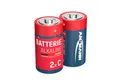 ANSMANN AG 2x Alkaline Batterie Baby C 1,5V – LR14 MN1400 Batterien (2 Stück) Batterie