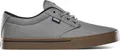 Etnies Jameson 2 Eco Sustainable Skate Style, Verstärkte Cupsole, Cushioned Feel, Everyday Sneakers, Vegan, Hellgrau/Marineblau, 7.5