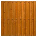 WOODTEX Pinie 180x180 cm Sichtschutzzäune aus Holz, Gartenzaun Kiefer naturbelassen, langlebiger Sichtschutz, blickdichte Zaunelemente, fertig montiert, für Terrasse und Balkon