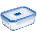 LUMINARC Pure Box Vorratsdose rechteckig, mit Deckel, Inhalt: 0,82 Liter - Transparent