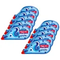 10 x Tipp-Ex Korrekturroller Pocket Mouse 4,2mm x 10m Korrekturband blau 8207892