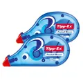 2 Tipp-Ex Korrekturroller Pocket Maus 4,2mmx10m Korrekturband Korrekturmaus blau