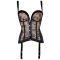 Gossard Corsage VIP Retrolution Corsage Black (Corsage, 1-tlg., Teilspitze) schwarz 75D