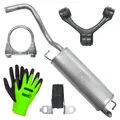 Auspuff Endtopf Endschaldämpfer für VW Golf 4 Fließheck 1.4 (1997-06/2004)