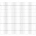 Alberts Zaun Alberts 642761 Doppelstabmattenzaun, feuerverzinkt, Höhe 100 cm, Alberts Doppelstabmatte 6-5-6, 2 m Matte, verschiedene Farben und Größ silberfarben 1000 m