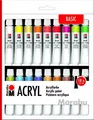 4007751746108 Farby akrylowe Marabu 18 szt. x 12 ml Marabu