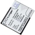 Akku für Panasonic KX-TU150 KX-TU155 KX-TU160 Handy 3,7V 1300mAh/4,8Wh Li-Ion Sc
