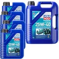 9 L Liqui Moly Marine 4T Motor Oil 25W-40 Motorrad Motoröl API SL NMMA FC-W