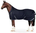 Equinate Regendecke Oakland Highneck Weidedecke mit Fleece 165cm Navy