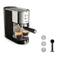 KRUPS XP444C Virtuoso+ Siebträger-Espressomaschine (15 bar, Abschaltautomatik)