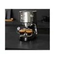 Krups 15 bar espressomaschine aus edelstahl/schwarz