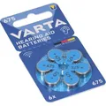 Varta - Hearing Aid Batteries 675 Bli 6 Knopfzelle 1.4 V 6 St.