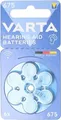 VARTA Hörgerätebatterien VARTA VARTA Hearing Aid Battery 675 6 St, 6 Stk