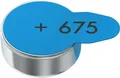 1x6 Varta Hearing Aid Batter.675 Hörgeräte Batterien  24600101416