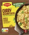 MAGGI Fix für Curry Geschnetzeltes, Würzmischung, mit natürlichen Zutaten*, für 2 Portionen, 1er Pack (1 x 41g)
