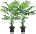 Kunstpflanzen Set Groß Kunstpflanze Fake Plant Hoch Deko Büro Zuhause
