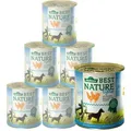 Dehner Best Nature Light Adult, versch. Sorten, 6 x 400 / 800 g Dose, Nassfutter für: Hunde, Nassfutter für ausgewachsene / übergewichtige Hunde, fettreduziert