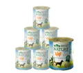Dehner Best Nature Hundefutter Light, Nassfutter fettreduziert, für übergewichtige Hunde, Huhn / Karotte , 6 x 400 g Dose (2.4 kg)